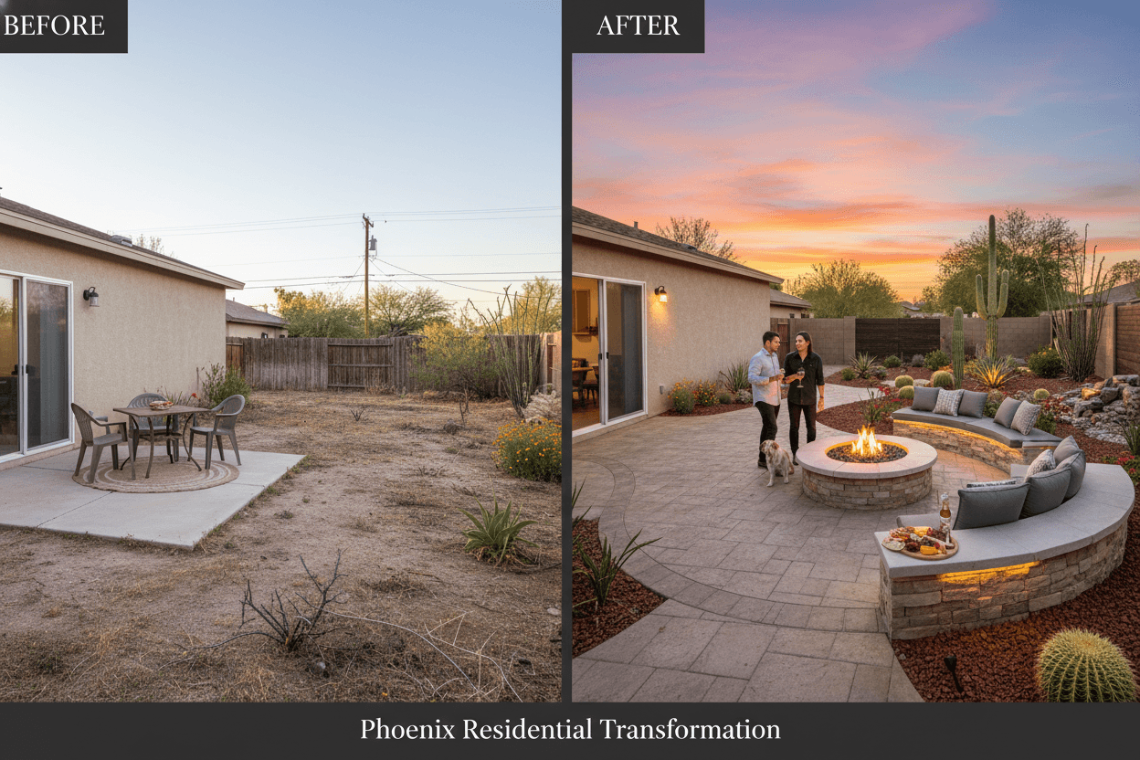 Backyard Patio - Tempe